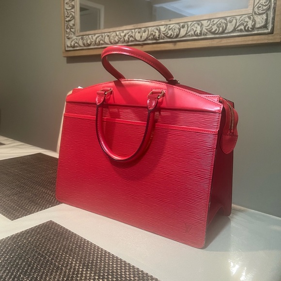 LOUIS VUITTON | Riviera epi leather | Red Bag | update: zipper fixed! - Picture 2 of 16